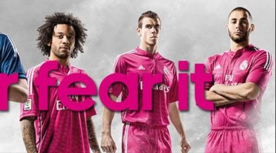 Rožinė kito sezono „Real“ apranga