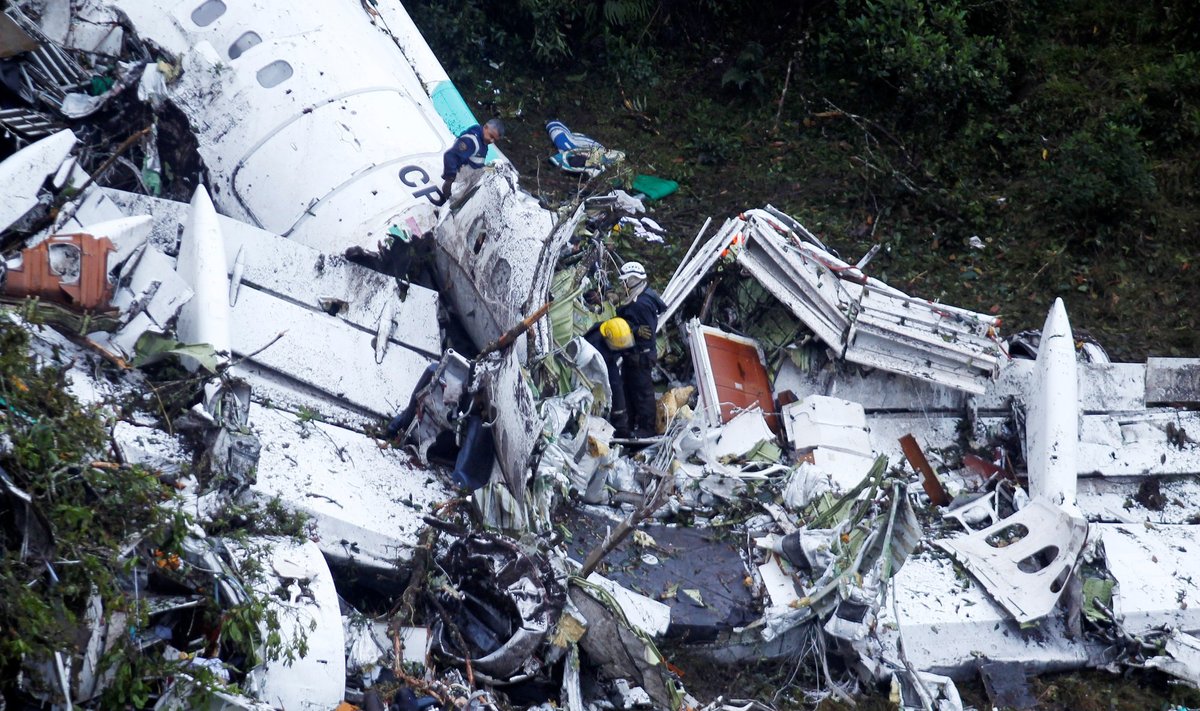 Lėktuvo katastrofa Kolumbijoje