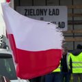 Lenkijos ūkininkų blokuojamas Kalvarijos-Budzisko pasienio punktas