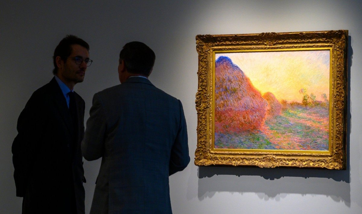 Claude'o Monet paveikslas Niujorko aukcione parduotas už 110,7 mln. dolerių