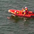 Britų pakrančių apsauga išgelbėjo į jūrą srovės nuneštą šunelį
