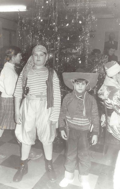 Vitalijus Cololo vaikystėje per Kalėdas