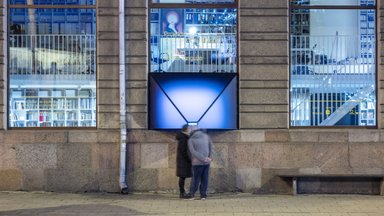 Special binocular installation puts old cinemas in Lithuanian regions into spotlight