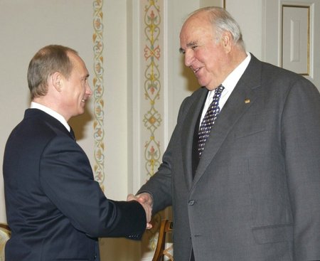 Vladimiras Putinas, Helmutas Kohlis