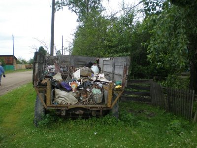 Sibiro glūdumoje atliekų išvežimu niekas nesirūpina