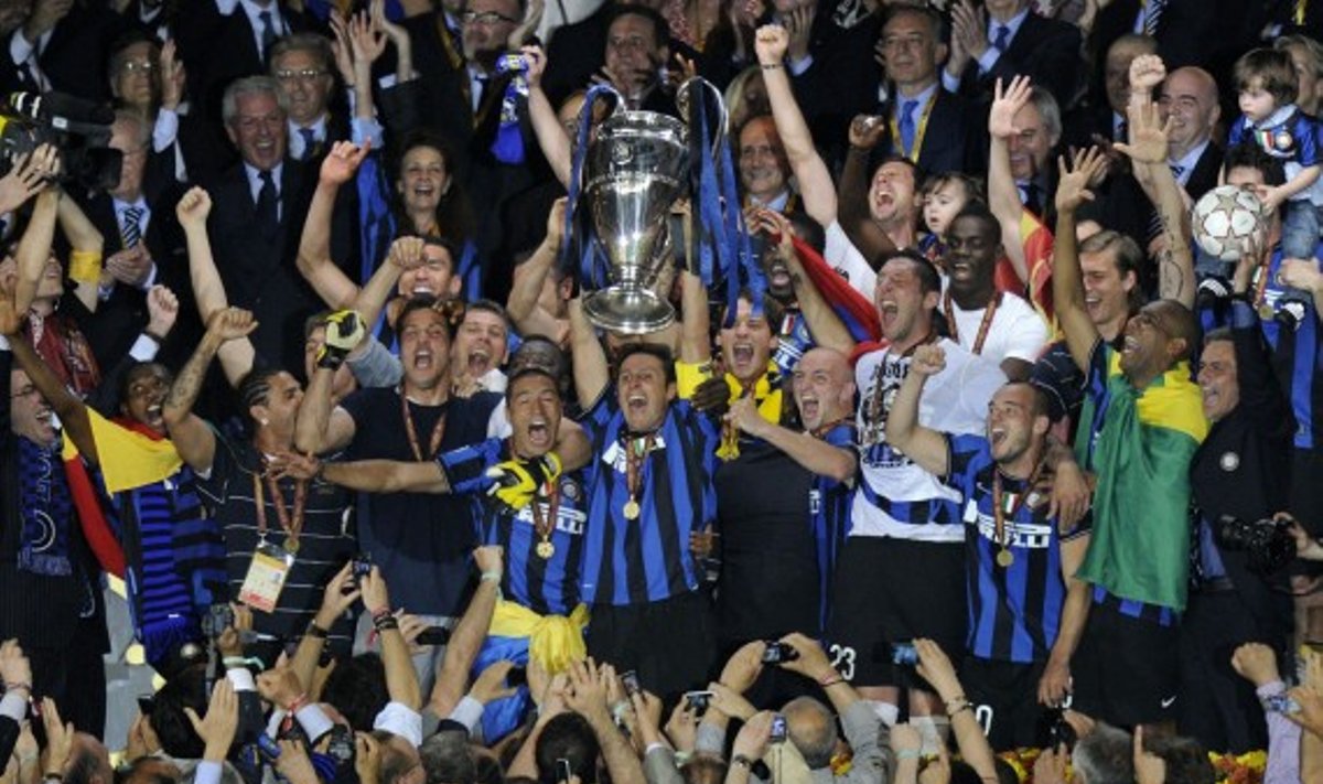 Čempionų lygos nugalėtojo titulą gins "Inter"