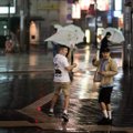 Galingas taifūnas talžė Japoniją – miestuose visiškas chaosas