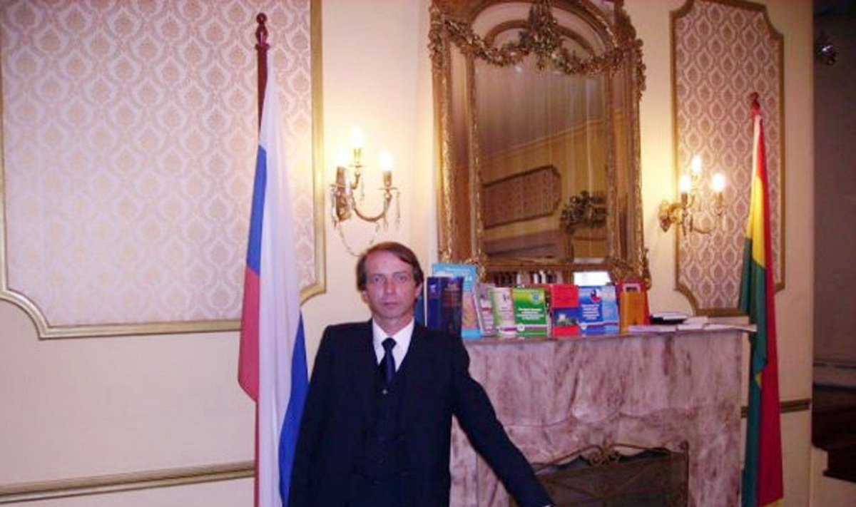 Maskvoje žuvęs diplomatas Piotras Poliškovas