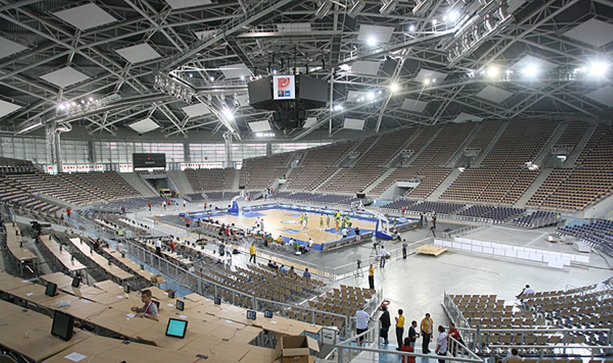 2009 m. Lodzės arena Lietuvos krepšiniui buvo nesvetinga