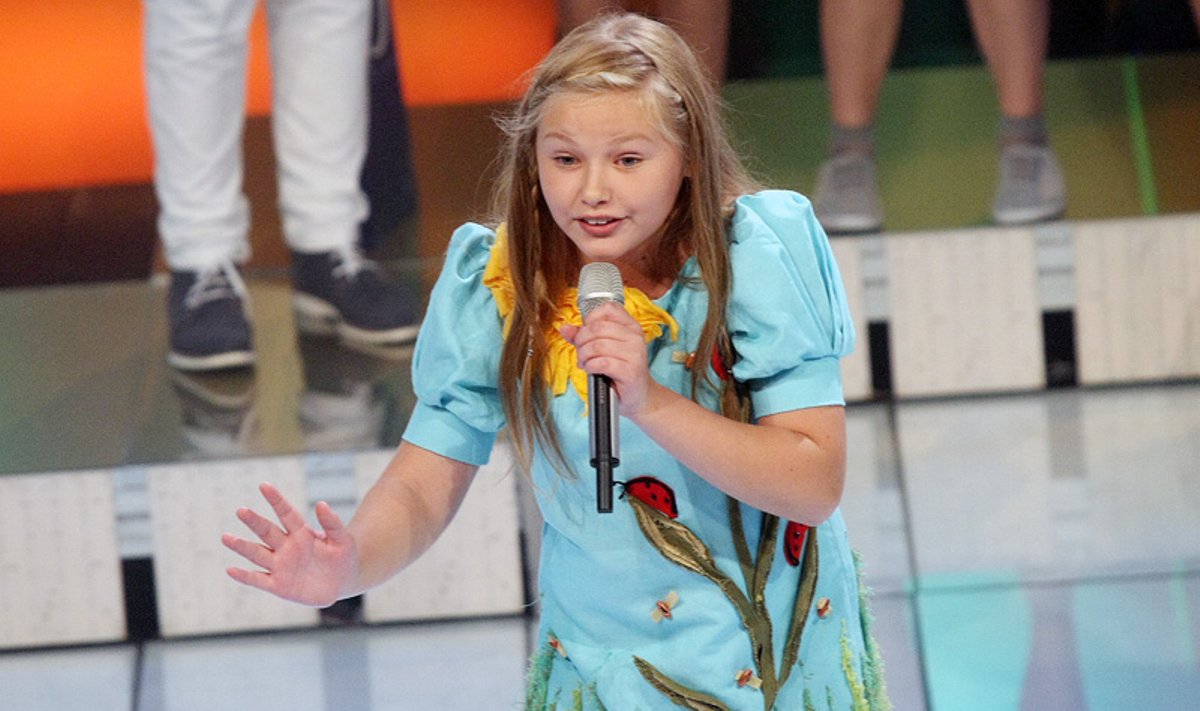„Vaikų Eurovizijos“ nugalėtoja Paulina Skrabytė