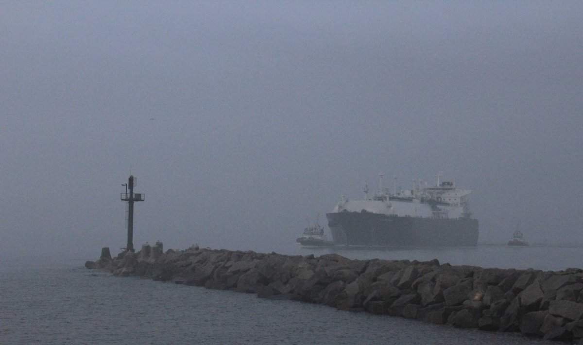 Į Klaipėdos uostą atplaukė dujovežis "Golar Seal"