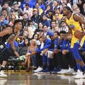NBA naktis: Draymondo ir Duranto sugrįžimas bei aukso vertės „Spurs“ pergalė