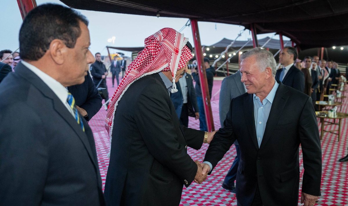 Jordanijos karalius Abdullah