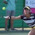 Japonė ir dvi kinės – teniso turnyro Nančange ketvirtfinalio dalyvės