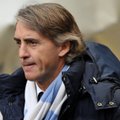 Braška trenerio R.Mancini kėdė „Manchester City“ klube