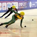 Lietuviai kukliai pradėjo pasaulio greitojo čiuožimo trumpuoju taku čempionatą