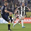 D. Higuaino dublis lėmė „Juventus“ pergalę Italijos „Serie A“ pirmenybėse