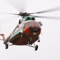 Kariškių sraigtasparniu skraidino gyvybiškai svarbų siuntinį