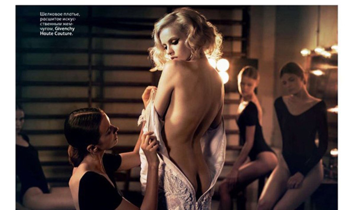  Гинта Лапина в Vogue Russia (Etoday.ru)