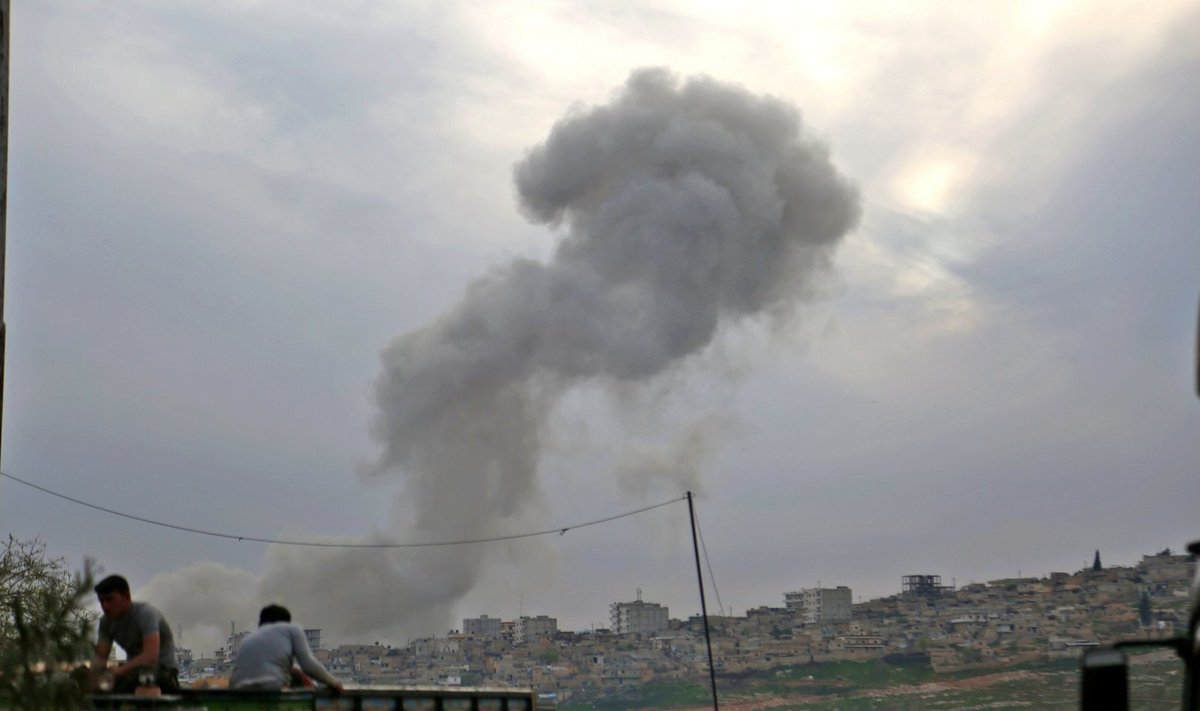 Sirijos Afrino mieste nugriaudėjus sprogimui žuvo aštuoni žmonės