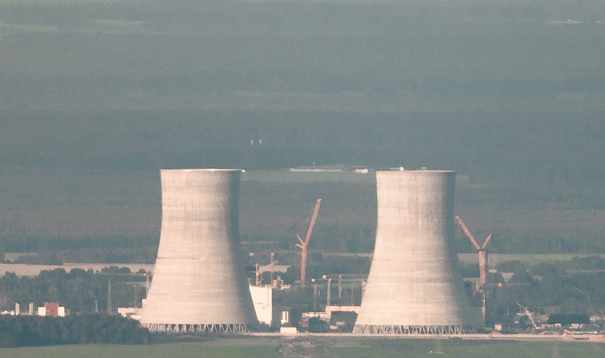 The Astravyets nuclear power plant - under construction