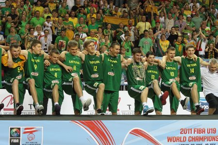 Lietuvos jaunimo krepšinio rinktinė – pasaulio čempionė