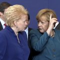 D. Grybauskaitė: A. Merkel reikalingesnė Europai dabartinėse savo pareigose
