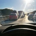 Masinė avarija paralyžiavo eismą Kauno aplinkkelyje: susidūrė 6 automobiliai
