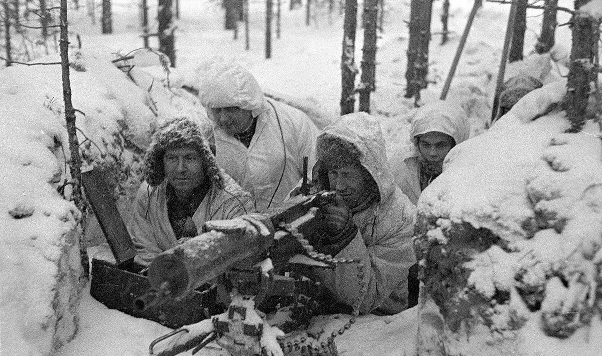 Suomių kariai Žiemos karo metu