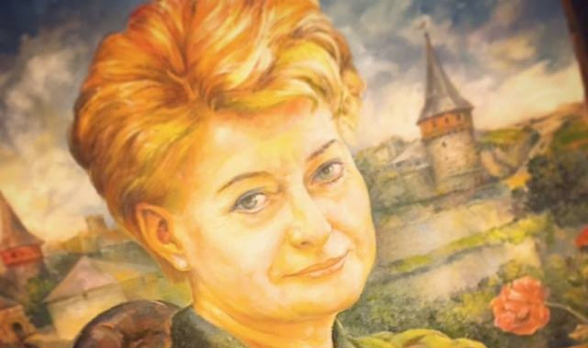 Dalios Grybauskaitės portretas