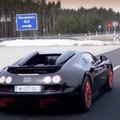 Vaizdo įrašas: „Bugatti“ pasiekė sunkiai protu suvokiamą greitį