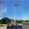 Ties Subačiaus gatvės apžvalgos aikštele iškils didžiulis stovas Vyčio vėliavai