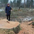 Iškirstas miškas, kur žiemoja milijono eurų investicijų sulaukę vabalai