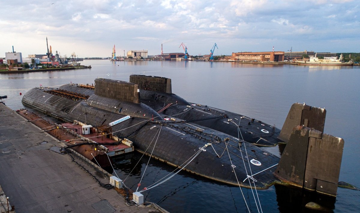 Povandeniniai laivai Severodvinsko uoste