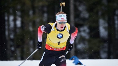 Pasaulio biatlono taurės varžybose Vokietijoje – norvego Boe pergalė
