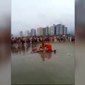 Brazilijos paplūdimyje nuo žaibo iškrovos žuvo keturi žmonės