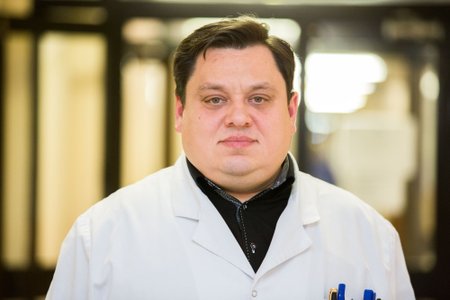 Respublikinės Vilniaus universitetinės ligoninės gydytojas kraujagyslių chirurgas Artūras Mackevičius