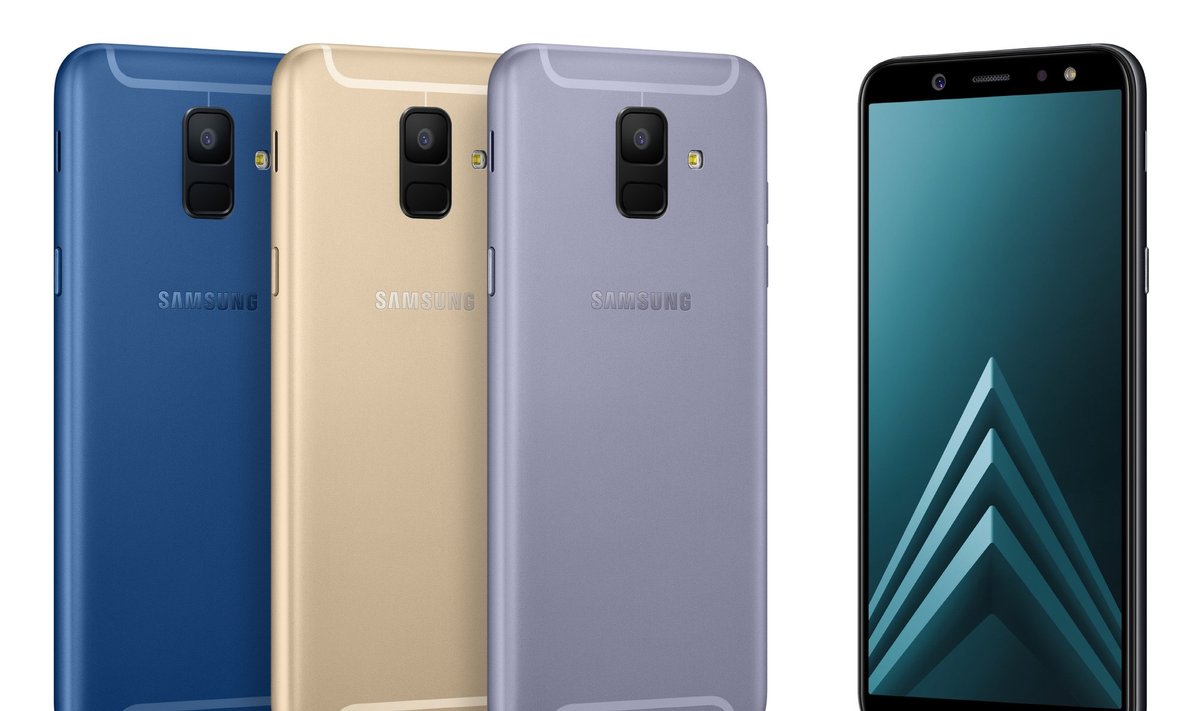 Samsung Galaxy A6 ir A6+