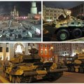 Maskvos Raudonojoje aikštėje – tankų desantas