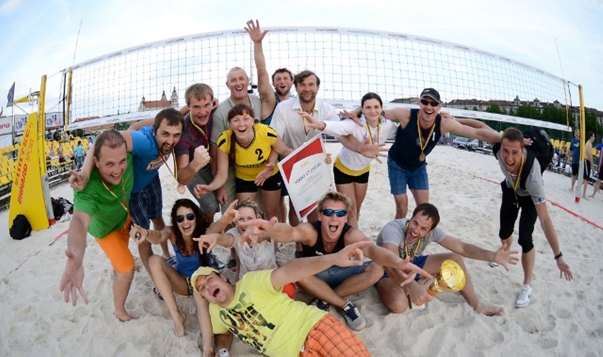 "Credit24 Cup" taurės paplūdimio turnyro dalyviai