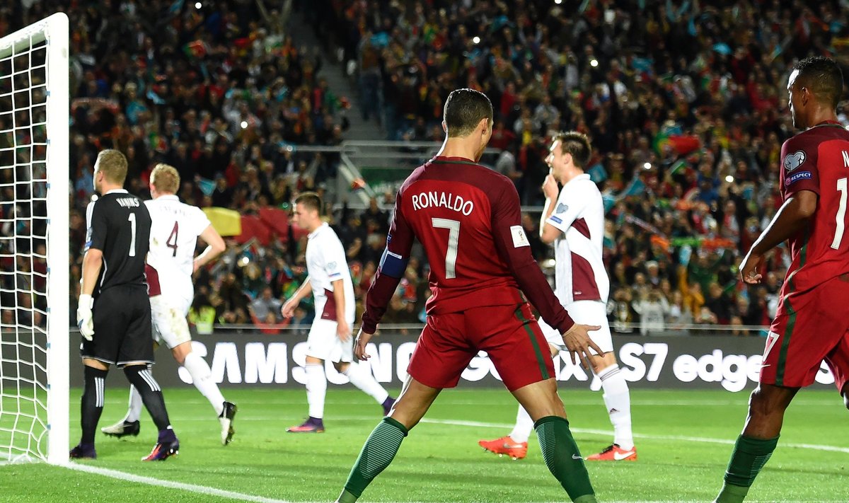 Portugalija - Latvija, Cristiano Ronaldo