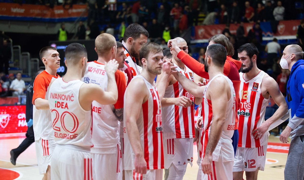 "Crvena Zvezda", Nate Wolters ("Crvena Zvezda" nuotr.)