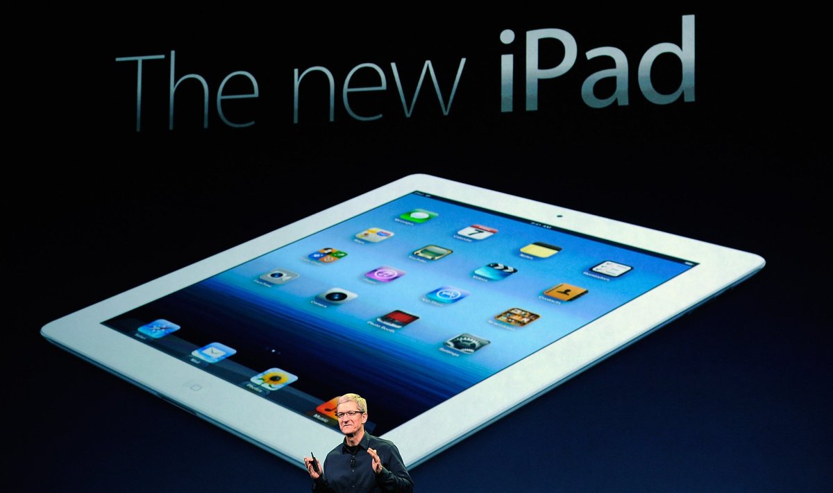 Trečios kartos "iPad" pristatymas