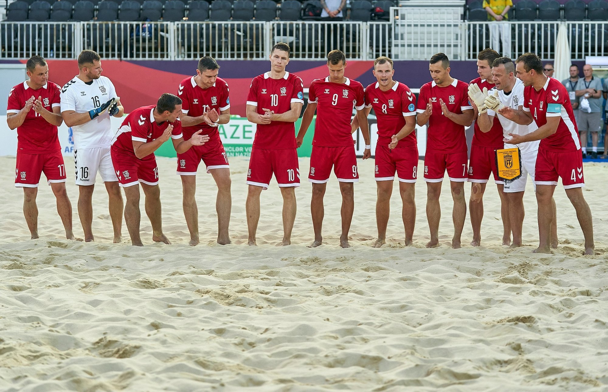 Litewscy piłkarze plażowi są w głównej fazie selekcji do Mistrzostw Świata