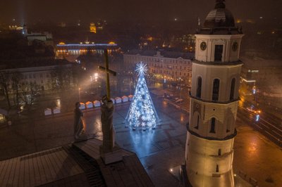 Vilniaus Kalėdų eglutės įžiebimas