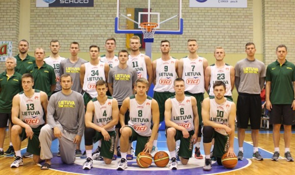 Lietuvos 20-mečių krepšinio rinktinė