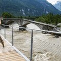 Prancūziją, Šveicariją ir Italiją užgriuvo smarkios audros, Čekijoje – potvyniai