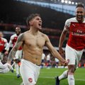 Londono derbyje siautėjęs „Arsenal“ kyla į „Premier“ lygos viršų