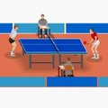 Stalo tenisas: refleksai ir greitis valdant kamuoliuką
