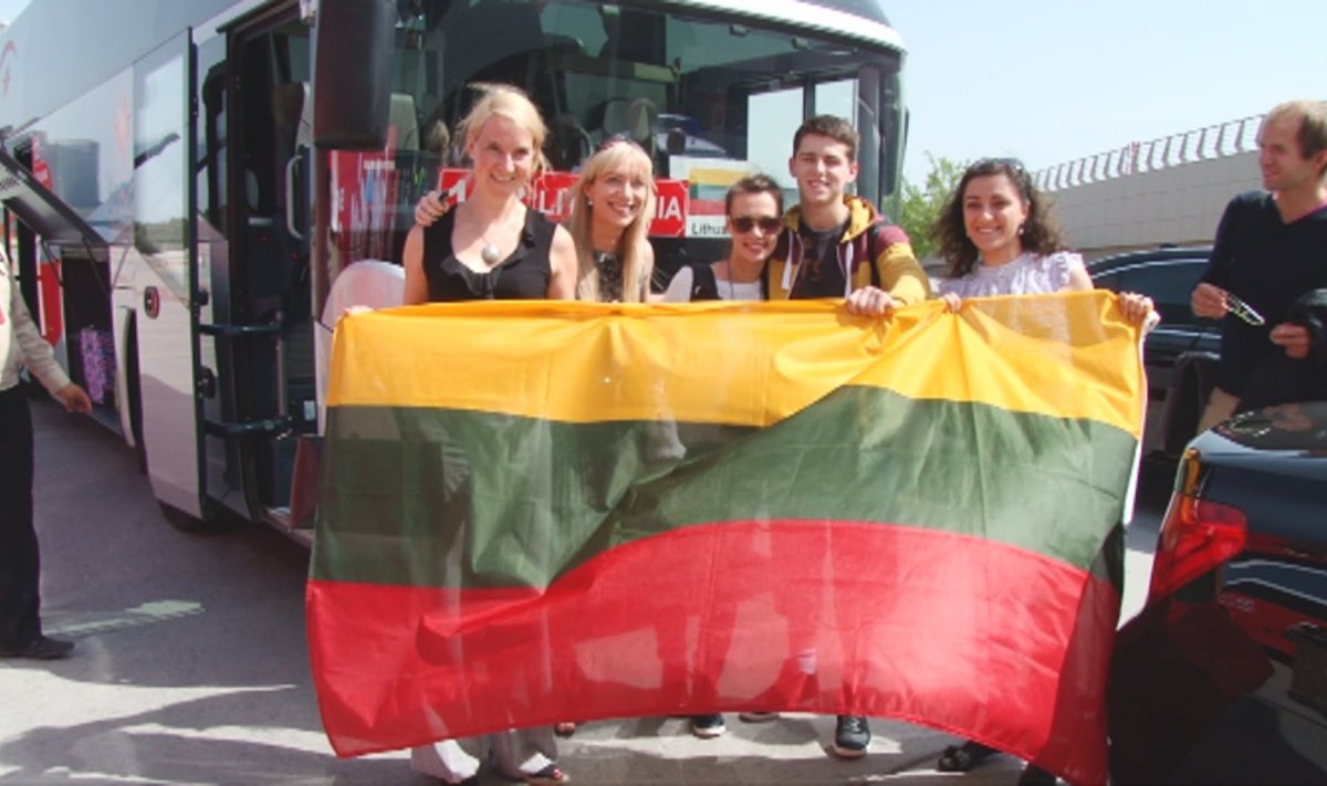 Lietuvos atstovas „Eurovizijoje“ Donatas Montvydas atvyko į Baku